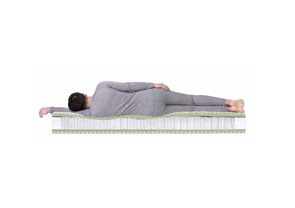 Матрас Dreamline Komfort Massage S-2000 представлен на изображении